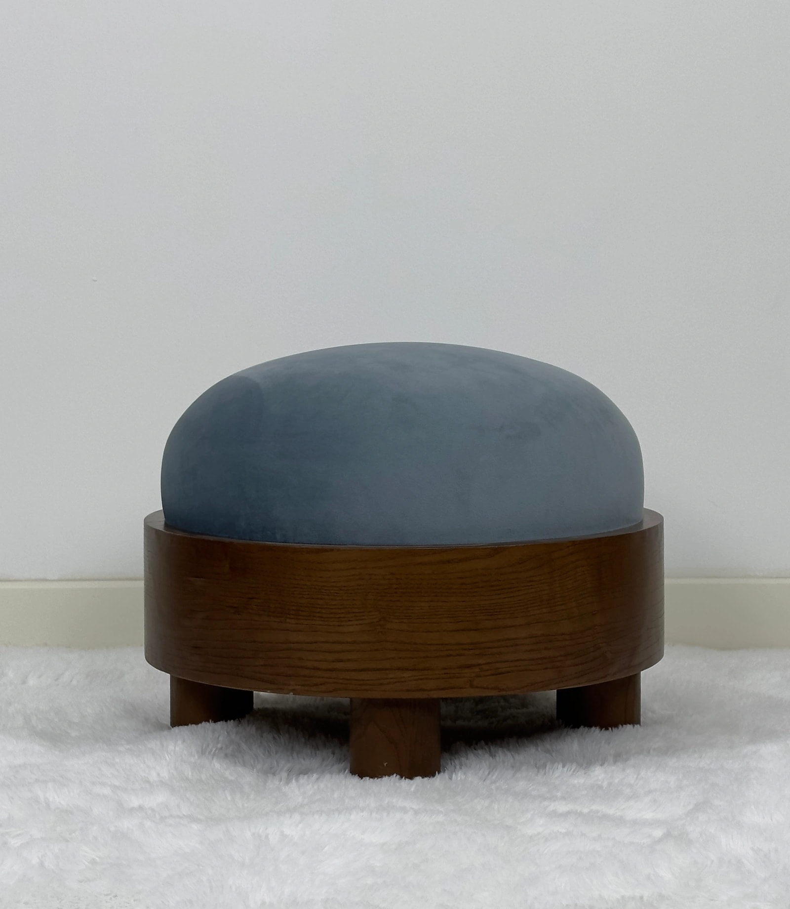 Blue Pouf