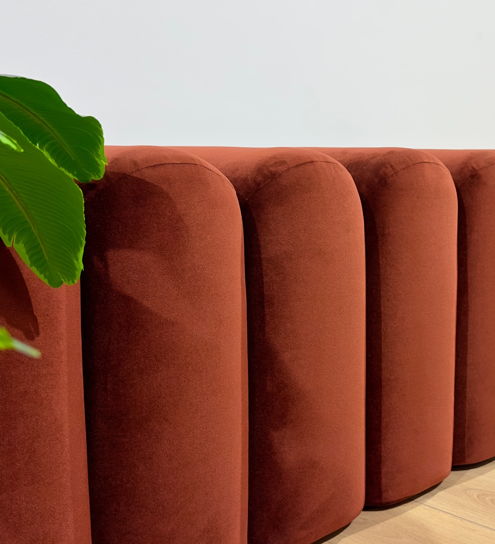 Finished pieces on the Petra Home showroom floor